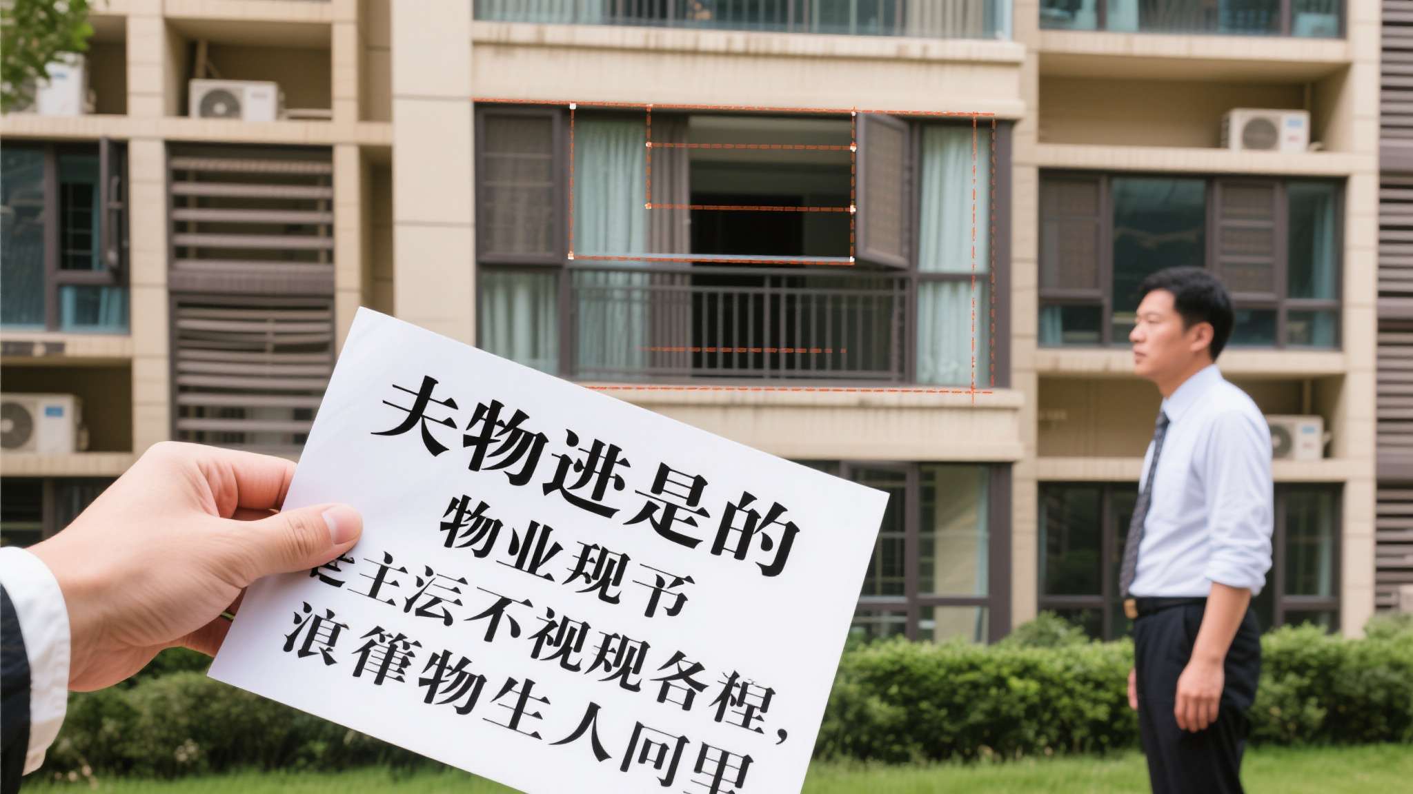 更关键的是，物业是否有权干涉业主在自有产权范围内的合法行为，在法律层面存在争议。